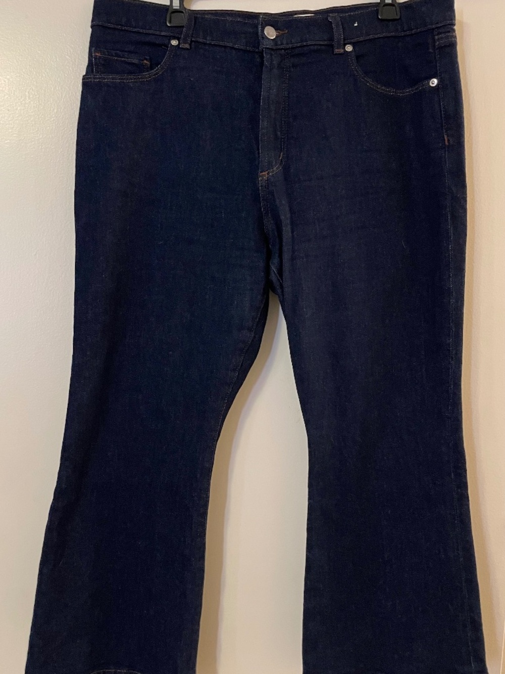 LOFT Rivete Petite High Rise Kick Crop Jeans - 32P